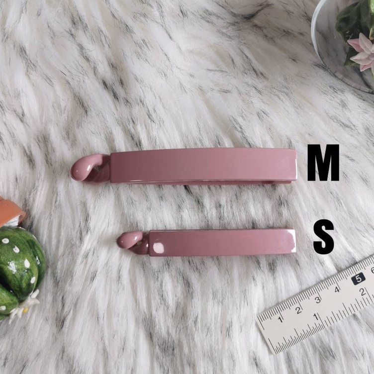 พร้อมส่งร้านไทย!! กิ๊บกล้วยรวบผมฟันประกบไซส์ M งาน Made in korea แท้100% วัสดุอย่างดี สีสวย แข็งแรง คุ้มค่า #banana clip