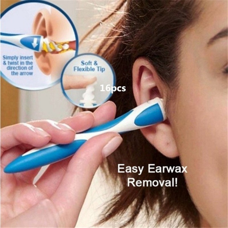 [ Silicon Ear Cleaner อุปกรณ์ทําความสะอาดหูช้อนดูแลสุขภาพหู