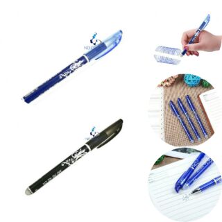 📝 Eraseble pen ปากกาลบได้ ขนาด 0.5 mm. สีน้ำเงิน สีดำ สีแดง หมึกเจลลบได้ หมึกเข้ม ลบสะอาด ง่ายดาย