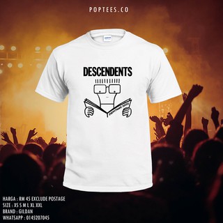 【100% cotton】เสื้อยืดผ้าฝ้าย 100% พิมพ์ลายกราฟิก Descendents BAND GILDAN UNISEX