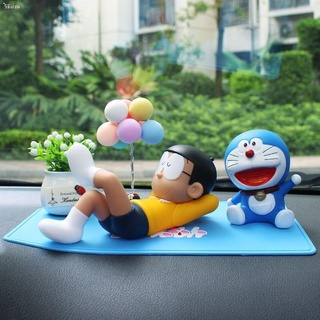 Cartoon car pendant㍿❖&gt;แมวกริ๊ง+ลูกบอลสี + เบาะรองแมว