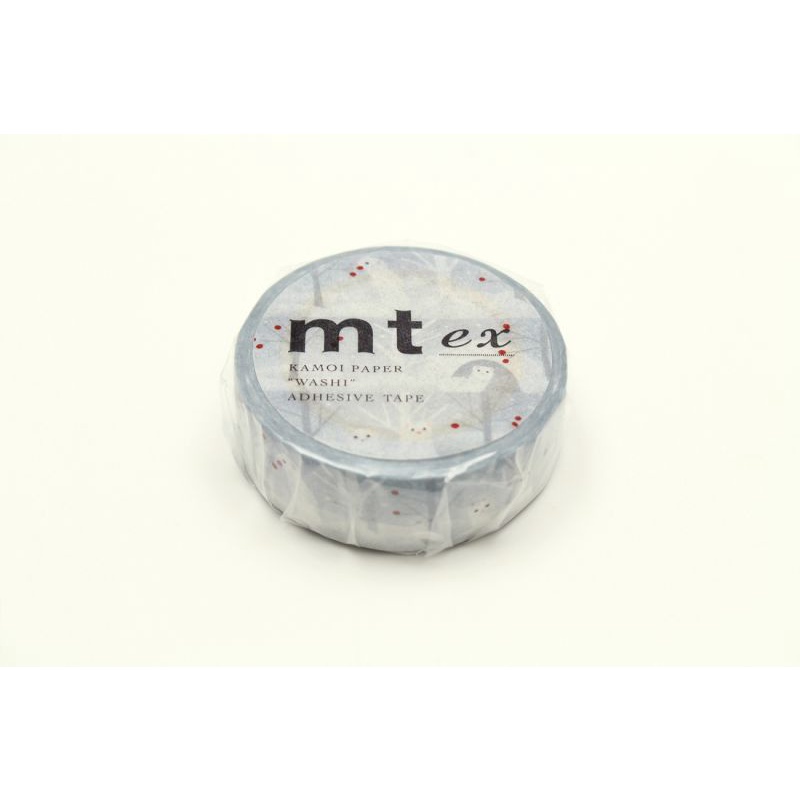 mt masking tape ermine in snow (MTEX1P157) / เทปตกแต่งวาชิ ลาย ermine in snow แบรนด์ mt masking tape
