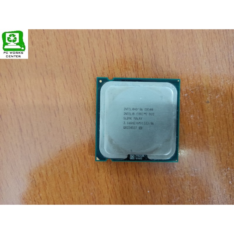 โปรเซสเซอร์ Intel E8500 3.16Ghz Core 2 Duo Socket LGA775 09072102