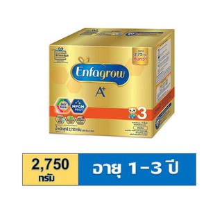 Enfagrow A+ 3 เอนฟาโกร เอ พลัส สูตร 3 รสจืด ขนาด 2750g