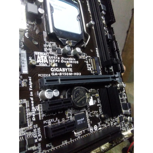 เมนบอร์ด gigabyte b150m-hd3 socket 1151 ddr3
