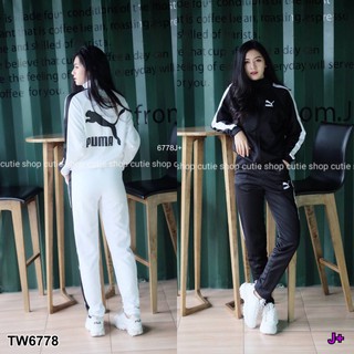 Set Puma Jacket สกรีนหน้า-หลัง