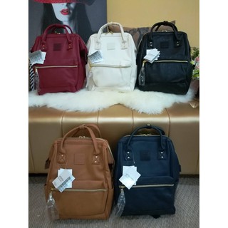 Anello Polyurethane Leather Rucksack ของแท้จากญี่ปุ่น