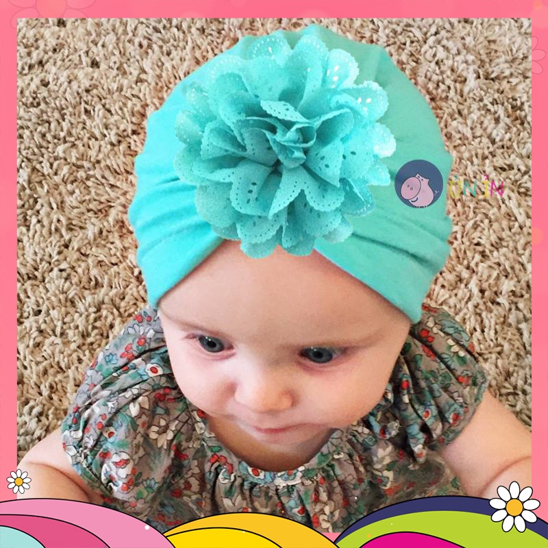 หมวกโบว์ดอกไม้ที่สวยงามสําหรับเด็กผู้หญิง - N58