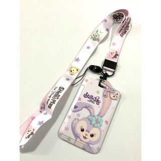 SHELLIE MAY AND STELLA LOU สายคล้องคอ สายคล้องบัตร ซองใส่บัตร ที่ใส่บัตร พร้อมสายคล้องคอ (2cm) สำหรับบัตร 5.5x8.5cm 8118