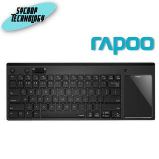 RAPOO คีย์บอร์ดไร้สายพร้อมทัชเพด K2800 RAPOO KB-K2800-BK