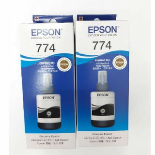 Epson T7741 แพ็คคู่ หมึกดำ ใช้เติม M100 M105 M200 M205 L605 L655 L1455