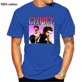 [S-5XL] เสื้อยืด พิมพ์ลาย VINTAGE GEORGE MICHAEL แฟชั่นสําหรับผู้ชาย 326710