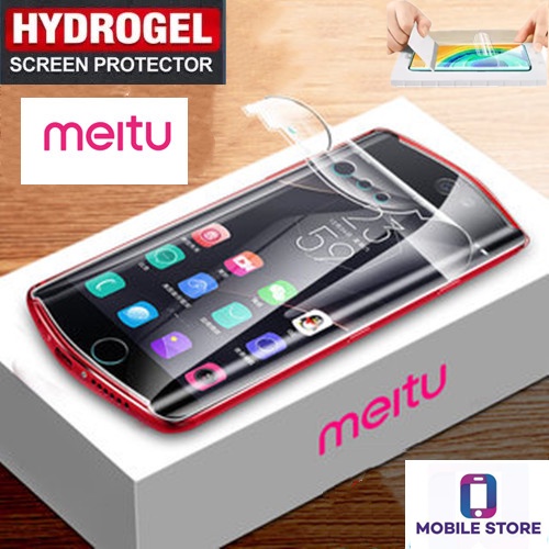 ฟิล์มกันรอยหน้าจอ Hydrogel Meitu M8 / M6 / M6S / T8 / T8S / V4 100% TPU Solf ฟิล์มไฮโดรเจล
