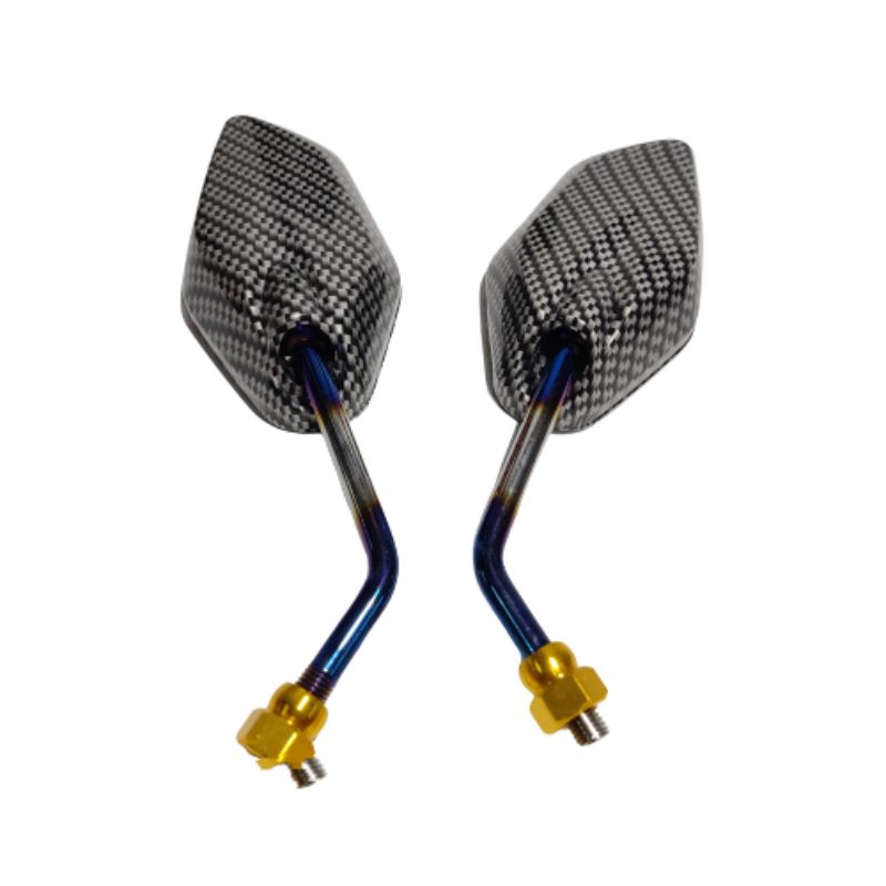 HONDA Jupiter Model กระจกทูโทนคาร์บอน ดาวพฤหัสบดี สําหรับ HONDA ทุกรุ่น