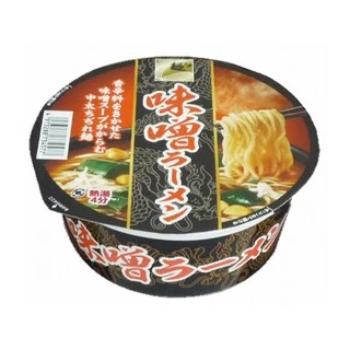 SUNAOSHI MISO RAMEN CUP (10990) บะหมี่กึ่งสำเร็จรูปญี่ปุ่น รสมิโซะ ราเมงญี่ปุ่น JAPANESE INSTANT RAMEN