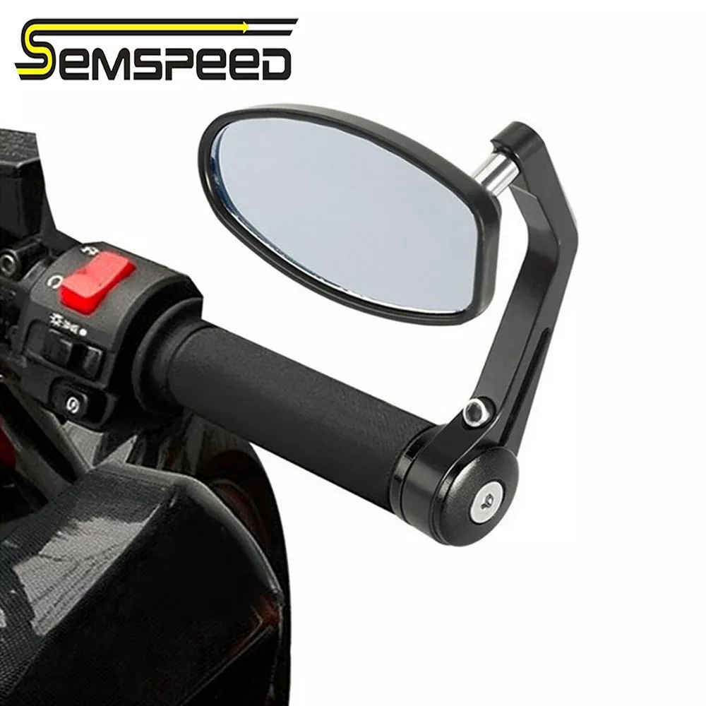 Semspeed กระจก ปลายแฮนด์ ทรงรี ADV / FORZA / XMAX / Nmax / Click / AEROX / PCX