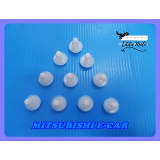 MITSUBISHI E-CAR DOOR PANEL CLIP PLASTIC "WHITE" SET (10 PCS.) // กิ๊บแผงประตู มิตซูบิชิ อีคาร์ พลาสติก สีขาว (10 ตัว)