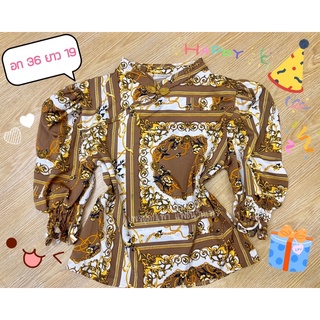 ♦️พร้อมส่ง♦️เสื้อกี่เพ้าแฟชั่นมือ1