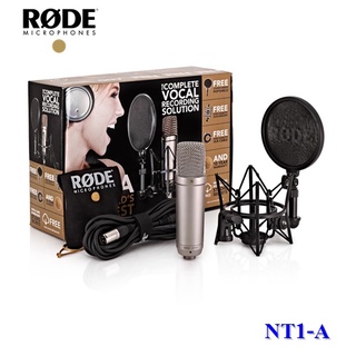 RODE NT1-A Condenser Microphone ไมโครโฟนบันทึกเสียงคอนเดนเซอร์