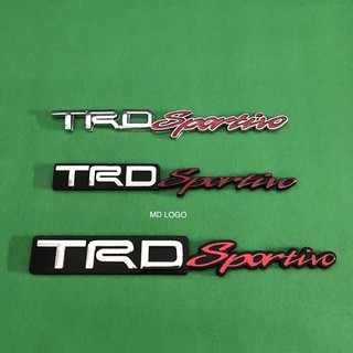 โลโก้TRD SPORTIVO ราคาต่อชิ้น วัสดุพลาสติก