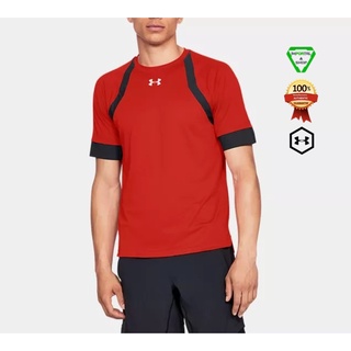 UA Mens Large HexDelta  เสื้อใส่วิ่ง Under Armour ระบายอากาศดี ป้องกันกลิ่นอับ โลโก้สะท้อนแสง [ของแท้100%]