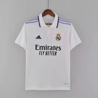 ข้อมูลเฉพาะของ เสื้อทีมฟุตบอลเรอัลมาดริดขนาด2022/23,เสื้อฟุตบอลแขนสั้นผู้เล่นฟุตบอลเรอัลมาดริดขนาดผู้ชาย S-XXL