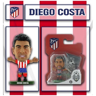 โมเดลนักฟุตบอล SoccerStarz ลิขสิทธิ์แท้จากสโมสร Atletico Madrid - Diego Costa 2018