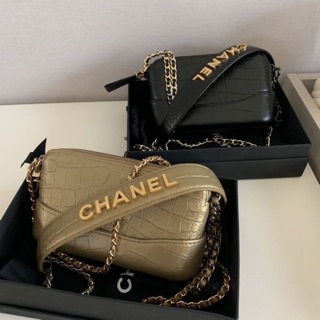 เทียบแท้ สลับแท้ ❌Sale8990สีละใบ❌ เกรด VIP ปกติ 18000 พร้อมส่งค่ะ new Chanel gabrielle clutch with logo strap 2019✨ ใหม