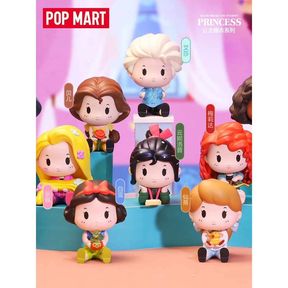 [แบบแยก] Disney Princess Ralph Breaks The Internet x POP MART ลิขสิทธิ์แท้ ❤️ ดิสนี่ย์ เจ้าหญิง Popm
