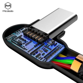 🔥ถูกสุด🔥 Mcdodo สายชาร์จ Micro USB/ TypeC / IP 90องศา สายชาร์จสำหรับเล่นเกมส์