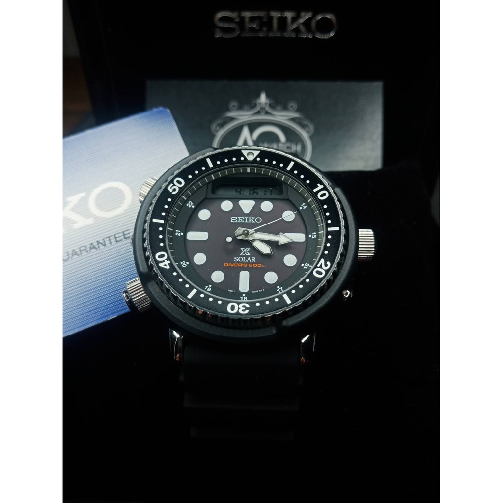 Seiko Prospev Arnie Solar Divers Watch