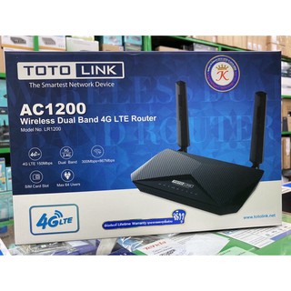 TOTOLINK LR1200 - AC1200 Wireless Dual Band 4G LTE Router