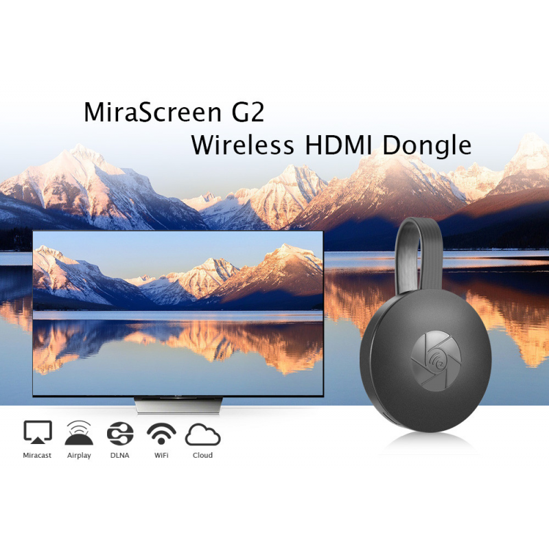 G2 Chromecast Wifi Adapter Miracast Mira Screen Dongle Hdmi Tv Hd1080p