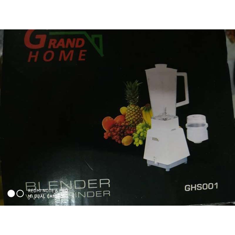 เครื่องปั่นน้ำผลไม้ Grand Home รุ่น GHS001 แถมฟรี โถ ปั่น บด ขนาดเล็ก