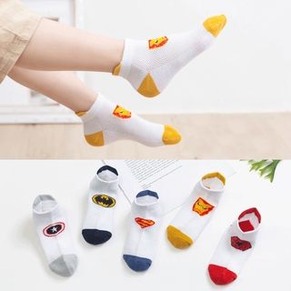 5 Pairs Kids Cotton Cartoon socks