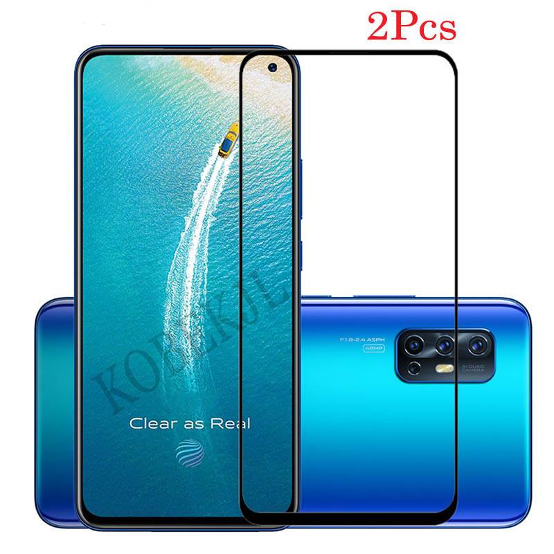 Vivo V19 Neo คุณภาพสูงกระจกนิรภัยเต็มรูปแบบฟิล์ม Vivo V19 Neo V 19 VIVOV19 V19Neo ป้องกันหน้าจอ