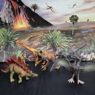 โมเดลโลกไดโนเสาร์ Dinosaur King World จำลองโลกยุค Jurassic ประกอบด้วยวิวทิวทัศน์ดึกดำบรรพ์ และ หุ่นไดโนเสาร์พันธ์ต่างๆ