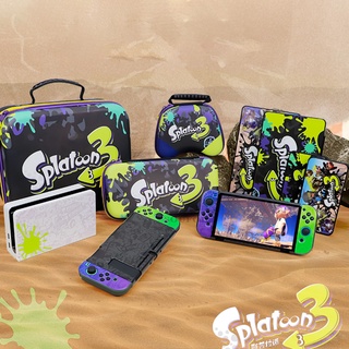 เคสกระเป๋าใส่การ์ดเกม Splatoon-Ver 3 สําหรับ Nintendo Switch Oled