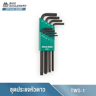 Park Tool TWS-1 ชุดประแจดาว เครื่องมือซ่อมจักรยาน จำนวน 1 เซ็ต (T9, T10, T15, T20, T25, T27, T30 และ T40) จาก USA