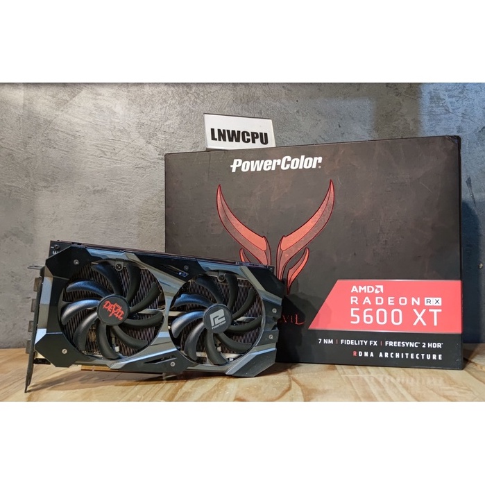 การ์ดจอ RX5600XT POWER COLOR RED DEVIL มือสอง