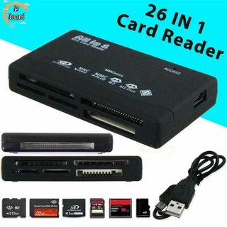 【IS】 All in One เครื่องอ่านการ์ดความจํา USB ภายนอก SD Mini Micro M2 MMC XD Fast