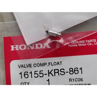 เข็มลูกลอย honda wave 100,เวฟ 125 แท้เบิกศูนย์ 16155-KRS-861