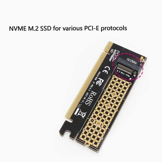 (OEM) M 2 Nvme Ssd Ngff To Pcie 3 0 X16 Adapter M Key Interface Card Full Speed Card