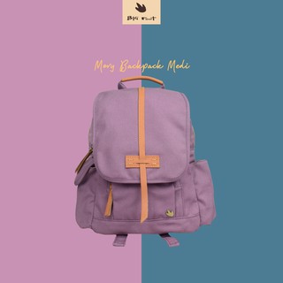 กระเป๋าแคนวาส กระเป๋าสะพายหลัง รุ่น Movy Backpack Medi สี Rose Pink