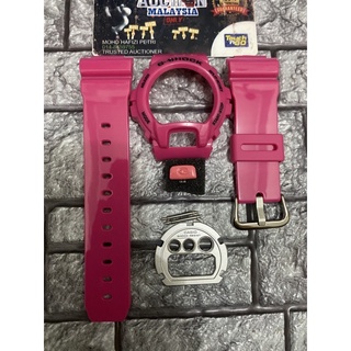 ชุดแต่ง DW6900 CS4 !! Bnb + FACEPLATE + G BUTTON + BUCKLE JAPAN + บาร์สปริง 2 ชิ้น