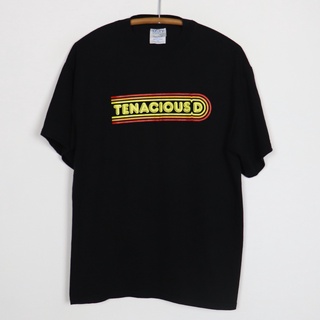 [S-5XL] เสื้อยืดแขนสั้น พิมพ์ลายตัวอักษรภาษาอังกฤษ BOMBA Tenacious D แบบเรียบง่าย สร้างสรรค์ สําหรับผู้ชาย และผู้หญิง