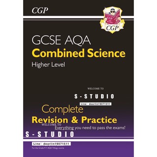 GCSE AQA Combined Science Complete Revision &amp; Practice Higher Level AQA IGCSE international school IB