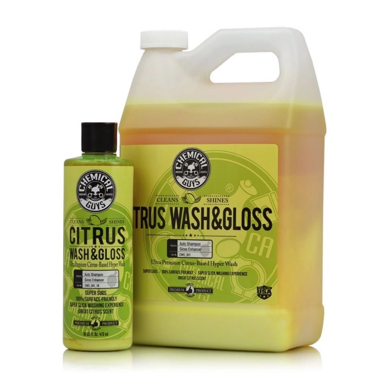 Chemical guys - Citrus wash & gloss แชมพูล้างรถ (ขวดแบ่ง)
