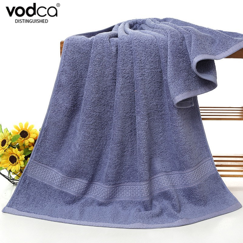 Vodca-พร้อมส่ง ผ้าขนหนูอาบน้ำ ขนเดี่ยวหนานุ่ม (ขนาด 72 x 140 เซนติเมตร) รหัส MS-0220