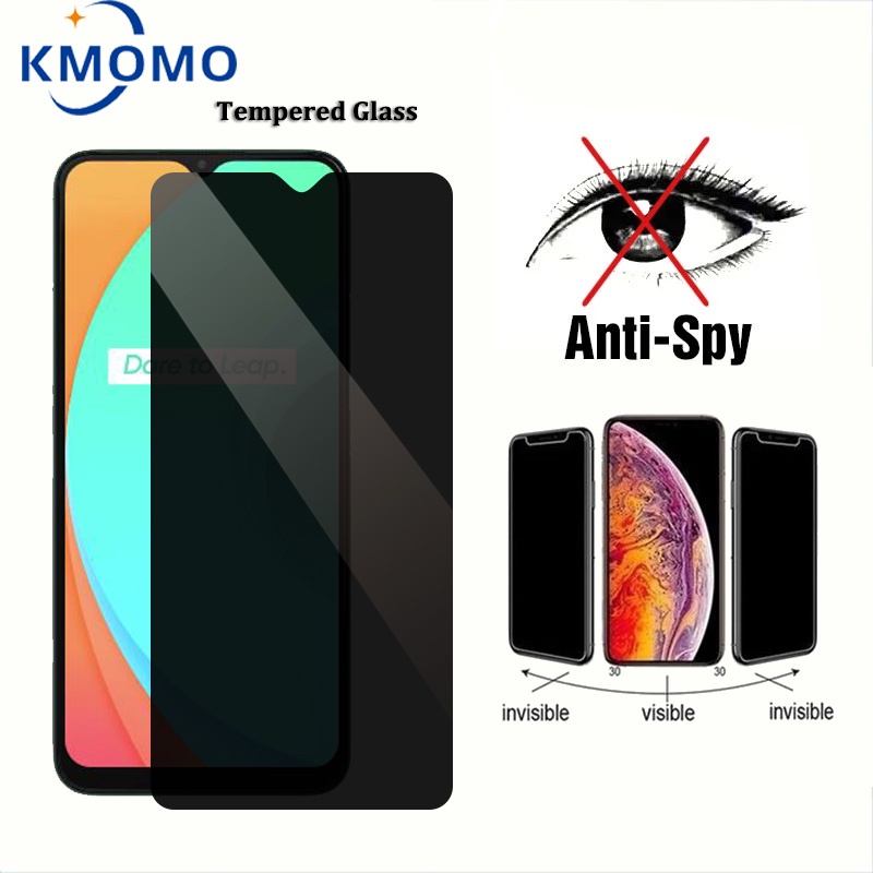 ฟิล์มกระจก เต็มจอ Realme กันมองกันเสือก 11 4G C67 C55 C53 C51 10 Pro C33 C30s C35 9 Plus 9i 8 5G C30 C25 C25s C21y C25y 7 7i C11 2021 C12 6 6i 5 5i C21 C17 3 ฟิล์ม กันมองข้าง